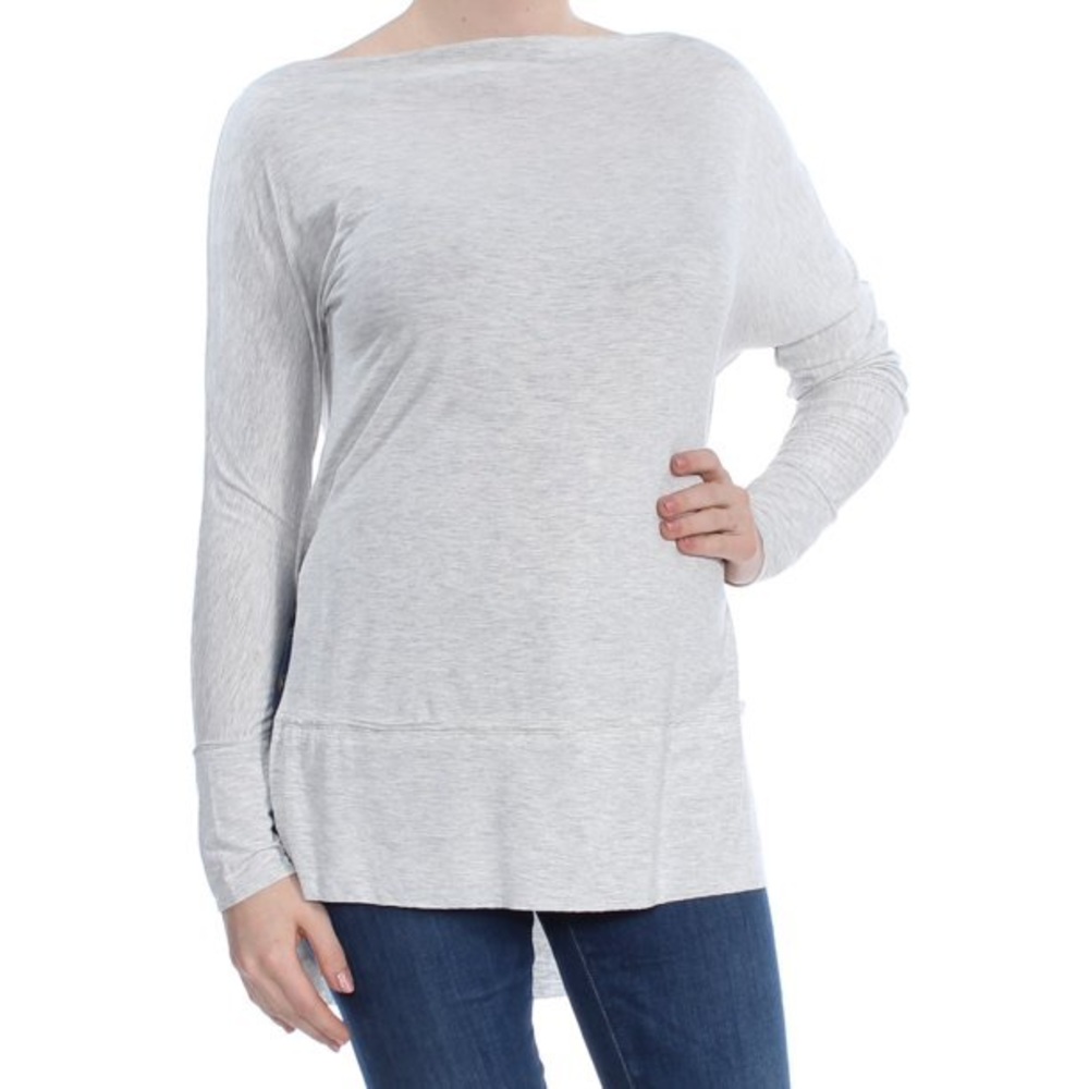 Free People Boatneck Long Sleeve Top